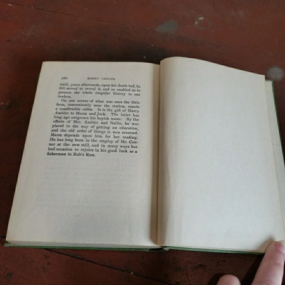 HARRY AMBLER by Sidney‎ Marlow (1917 Antique Hardcover Book)